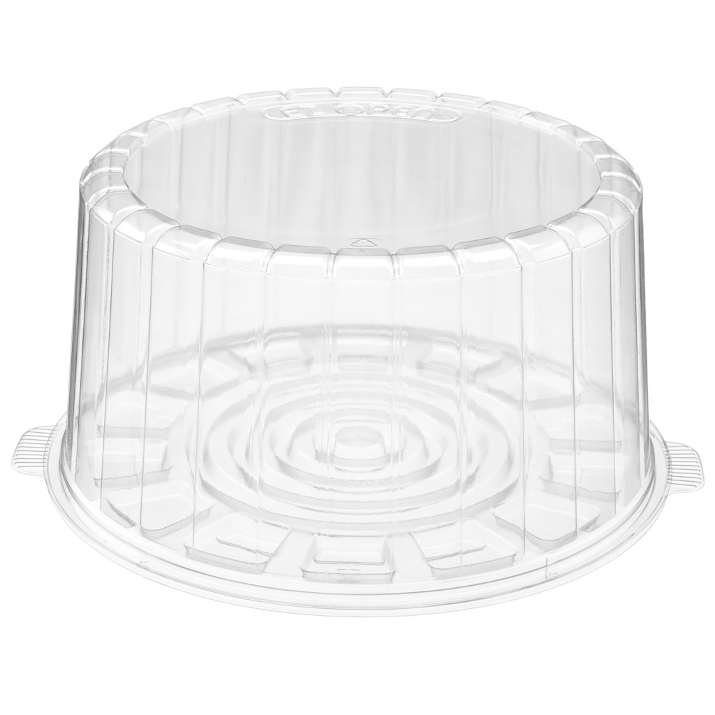 9 INCH DOUBLE LAYER CAKE  CONTAINER  1009CL  50/CS