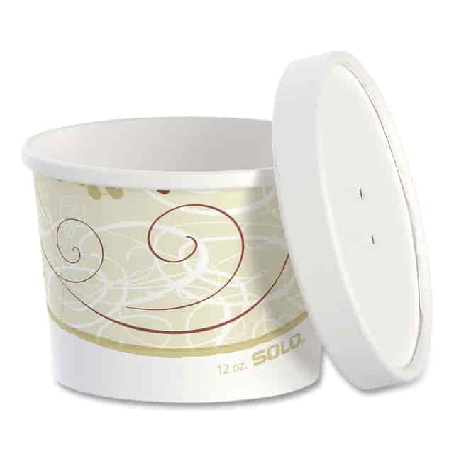 12 OZ SOLO PAPER FOOD CONT.  COMBO SYMPHONY 250/CS  