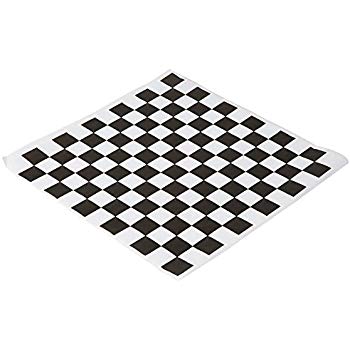 DELI SHEETS BLACK/WHITE CHECK 12 X 12 5000/CASE