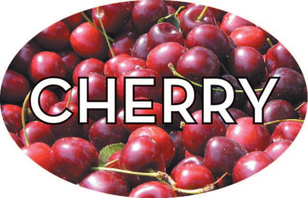 BAKERY LABEL CHERRY REALISTIC