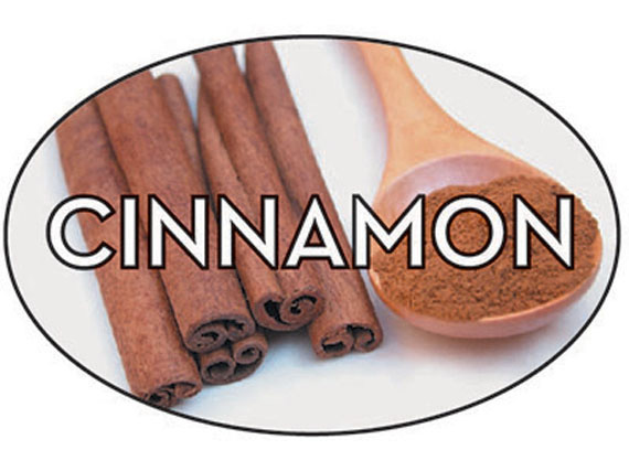 BAKERY LABEL CINNAMON REALISTIC