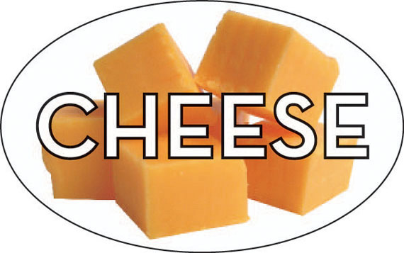 BAKERY LABEL CHEESE REALISTIC