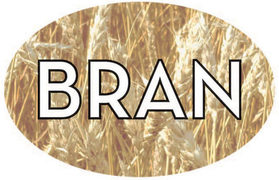 BAKERY LABEL BRAN REALISTIC