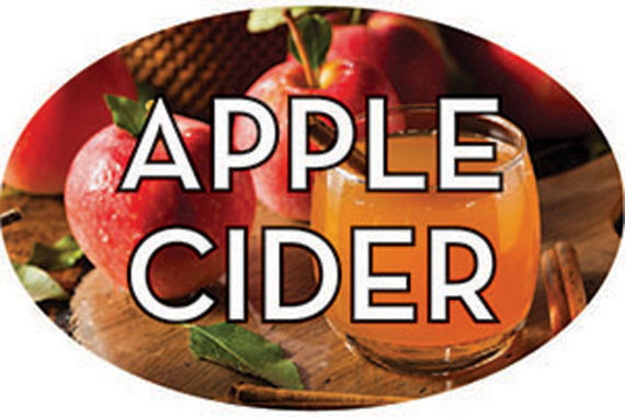 APPLE CIDER REALISTIC LABEL  500/RL