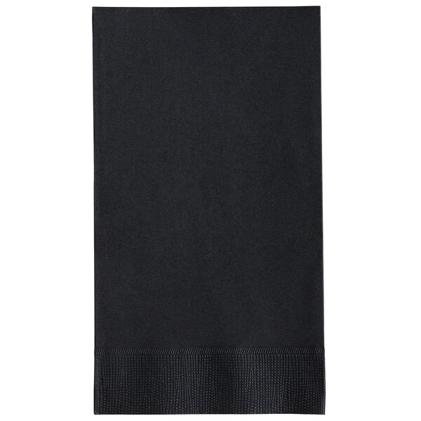 BLACK DINNER NAPKIN 2 PLY 15 X 17 1000/CASE 