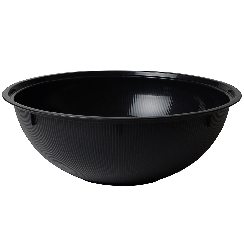 2 GALLON BOWL BLACK 12/CS 3502-BK