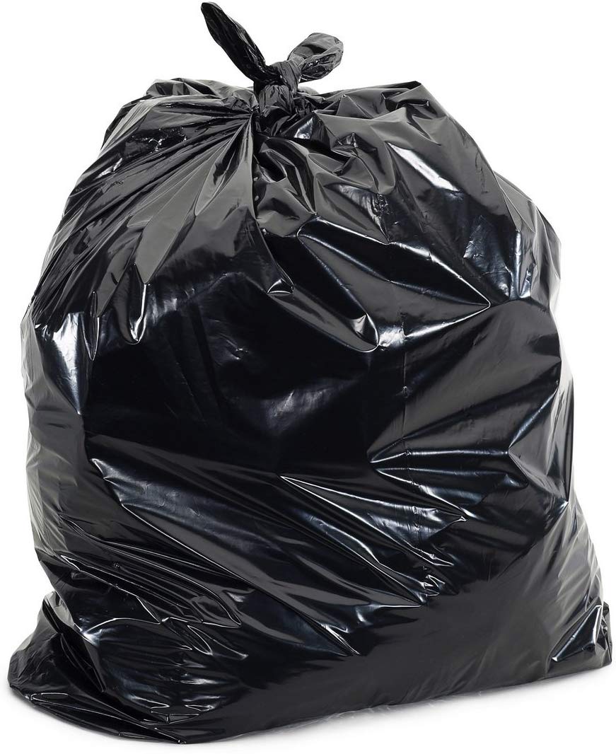 24 X 32 BLACK KITCHEN TRASH BAG  250/CS (12-16 gal)