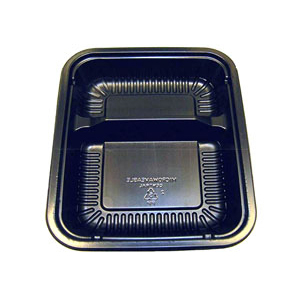24 OZ. 2 COMPARTMENT MICROWAVE CONT.  250/CS