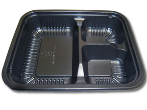 24 OZ. 3 COMPARTMENT MICROWAVE CONT. 250/CS