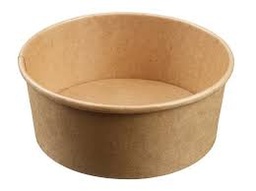 50 OZ. KRAFT ROUND PAPER FOOD  CONTAINER  300/CS 