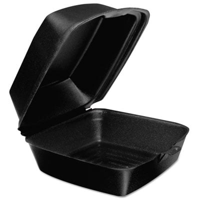 6 INCH BLACK HINGED FOAM CONT. 60HTB1  SN2253L