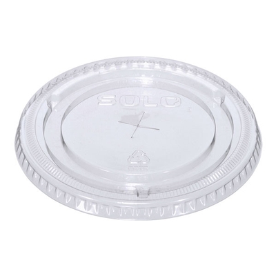 626TS SOLO PET LID FLAT STRAW SLOT FOR TP16, TP20  