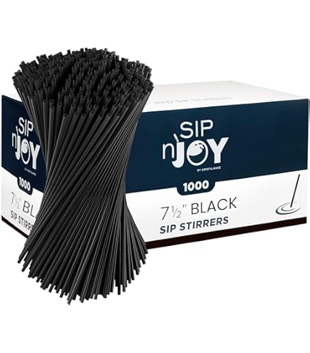 8 IN. COFFEE STIRRER BULK PACK 10M