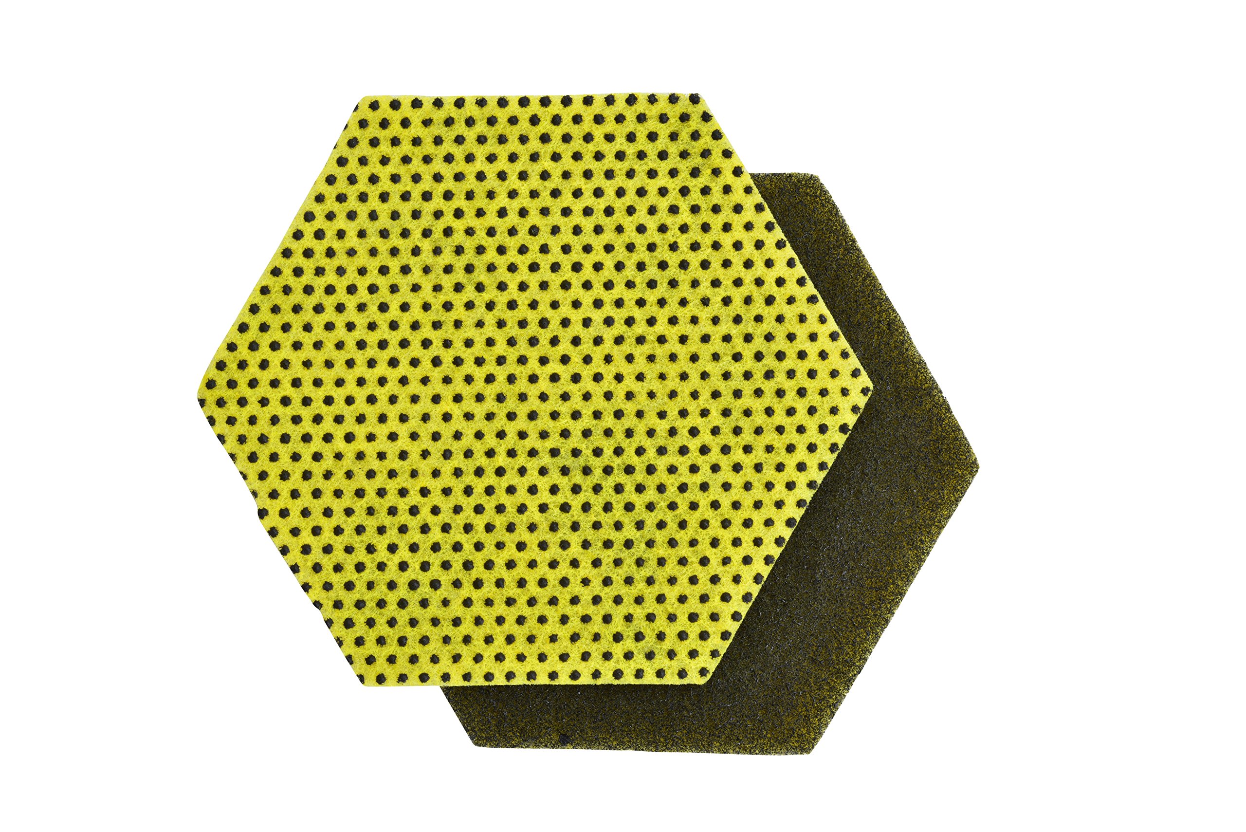 HEX SCRUB PAD SPONGES  3M/SCOTCH-BRITE 96HEX   15/CS