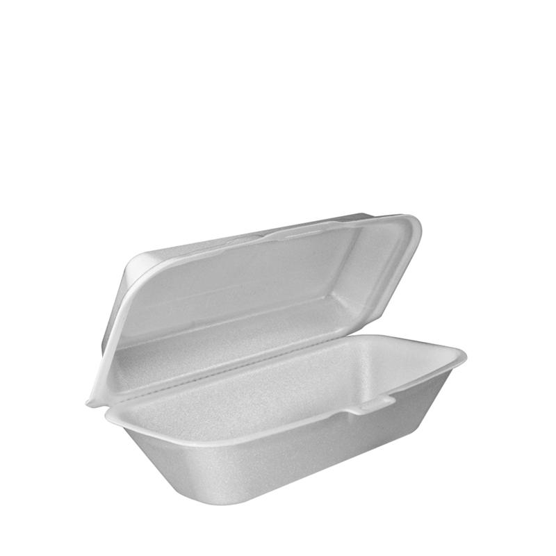 99HT1 DART FOAM HINGED HOAGIE  CONTAINER 500/CS