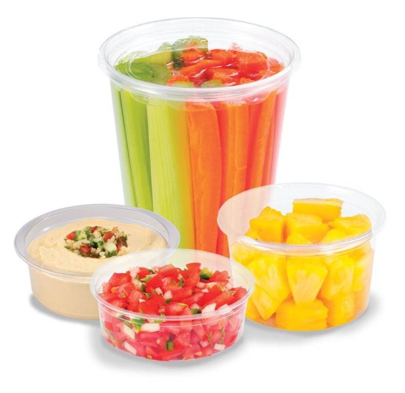 DELI CONTAINERS - HIGH CLARITY PET