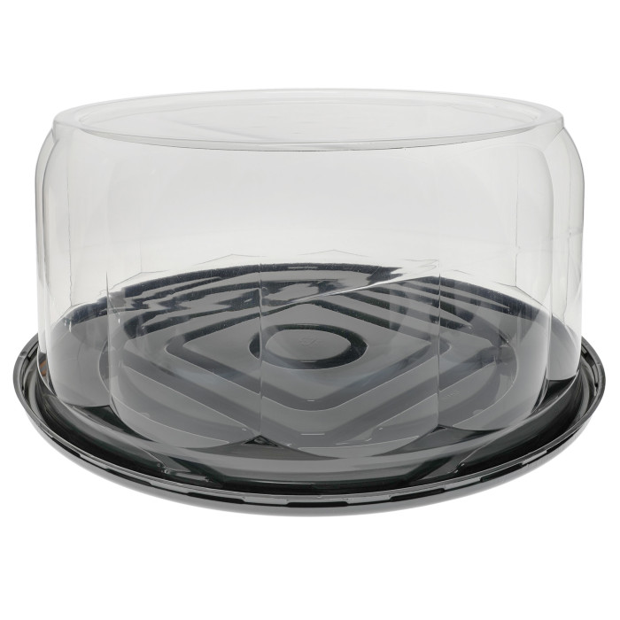 10-11&quot; CAKE CONTAINER 5.75&quot;  HIGH   COMBO  45/CASE  (PACTIV 
