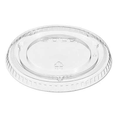 FLAT LID NO HOLE PET DART 662TP  1000/CS (C-H662TS-A-NH)