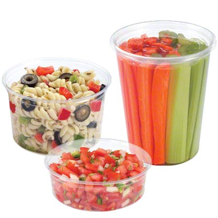 16 OZ. ALUR CLEAR PETE DELI CONTR RD16       500/CS