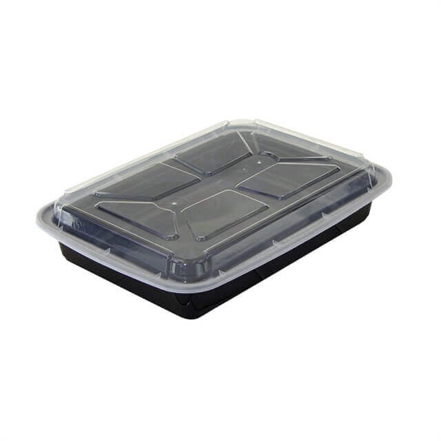 58 OZ. RECTANGLE MICROWAVABLE CONTAINER 150/CASE   NC 989