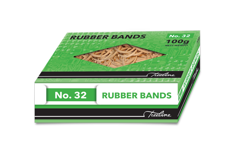 RUBBER BAND # 32 GREEN 1 LB/BX