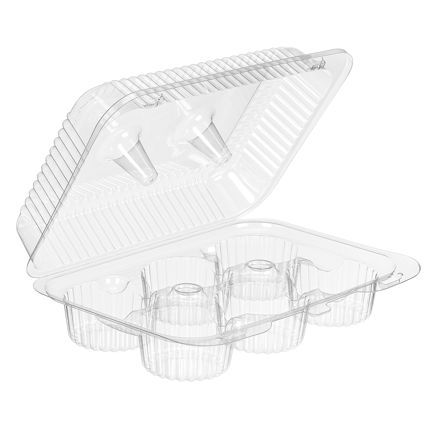 6 MUFFIN CONTAINER SLP46   300/CS