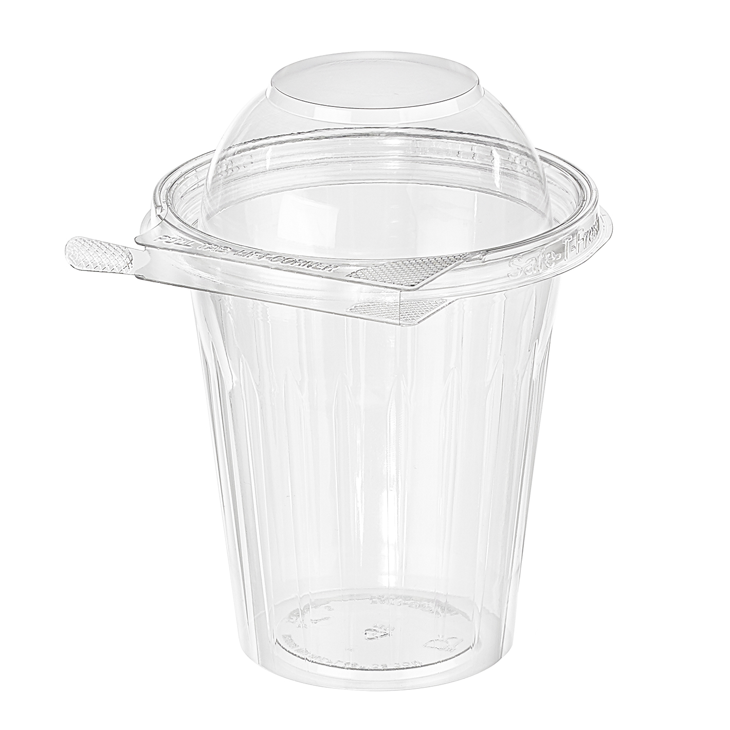 But-N-Loc 8 oz Clear Square Deli Containers (500/Case)