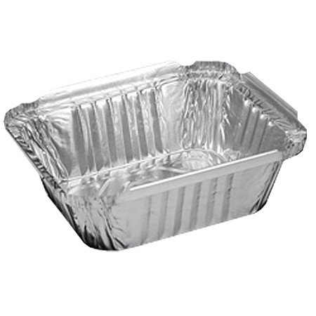1 LB ALUMINUM OBLONG CONTAINER 1000