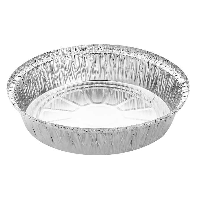8 INCH ROUND ALUMINUM CONTAINER  500/CS