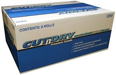 10 INCH CUT N DRY AIRLAID TOWEL 6/685 FT CD10