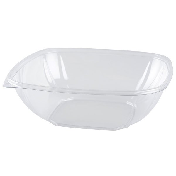 32 OZ. SQUARE CLEAR PET BOWL 15032M-CL   300/CS