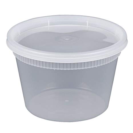 16OZ. HEAVY PLASTIC DELI COMBO 240/CS.YSD2516