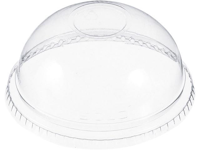 DOME LID FOR 12 OZ. PETE PARFAIT CUP NO HOLE 92MM