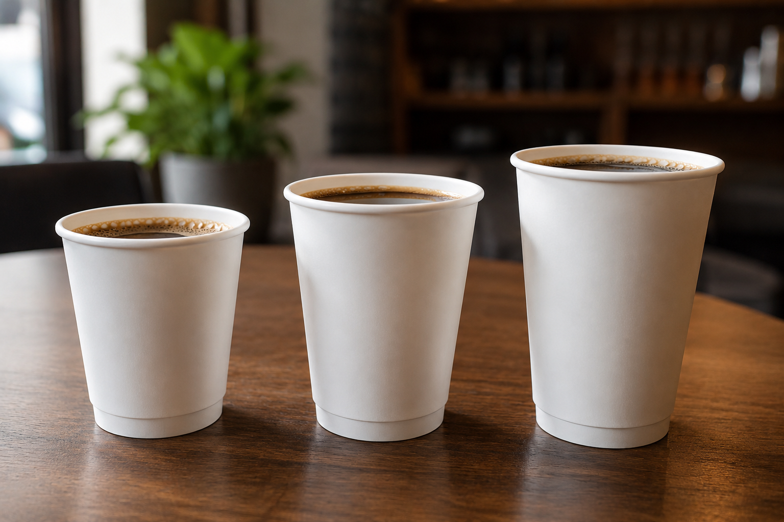 16 OZ. DOUBLE WALL WHITE HOT  CUP   500/CS