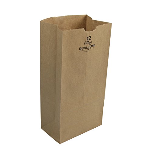 Duro 4 lb. Brown Paper Bag - 500/Bundle