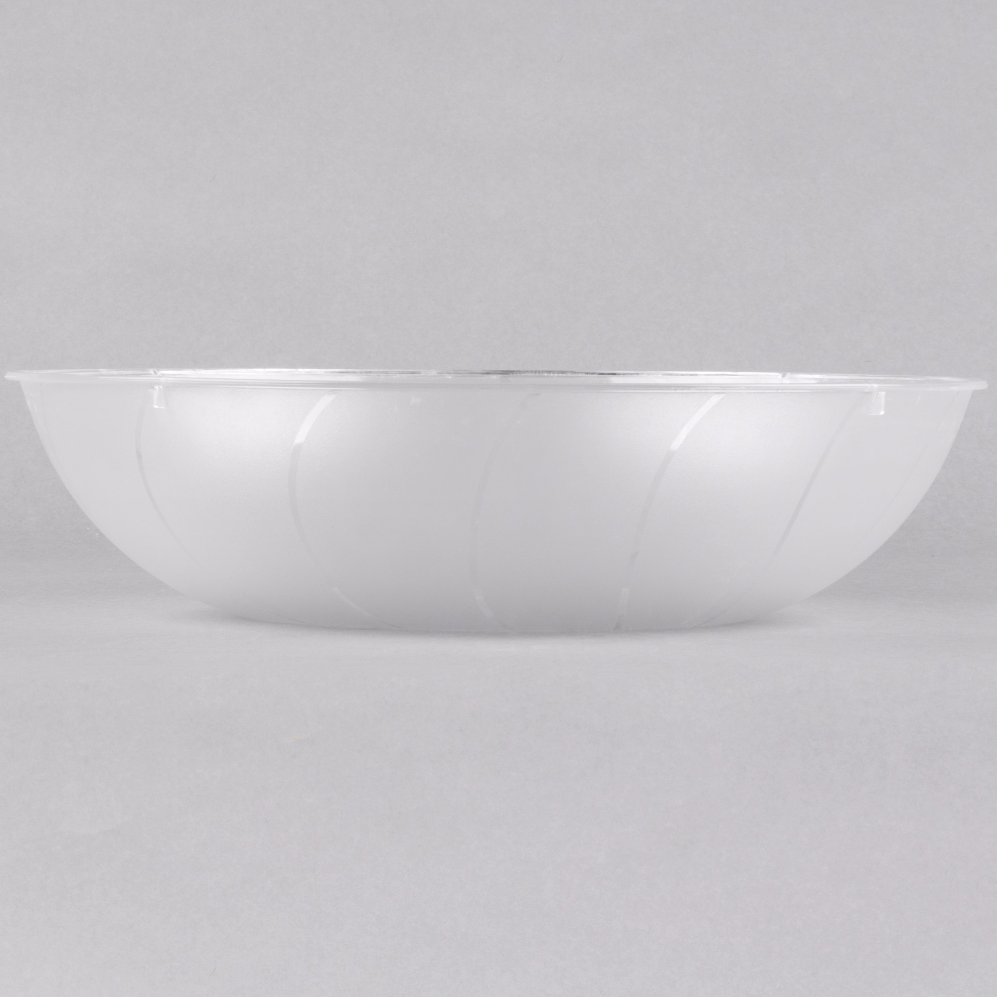 CLEAR GALLON BOWL (128 OZ.) B12120C 24/CS