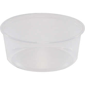 8 OZ. CLEAR DELI CONTAINER 500