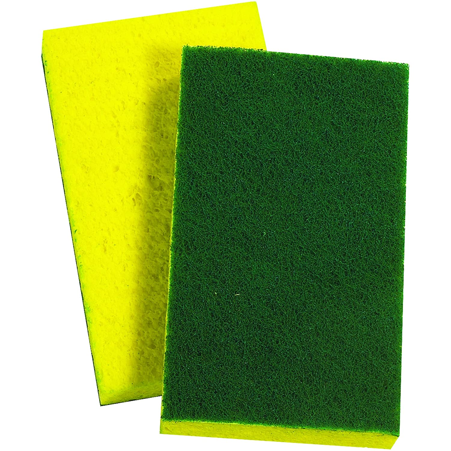 YELLOW/GREEN SCRUB SPONGES 8 PACKS OF 5