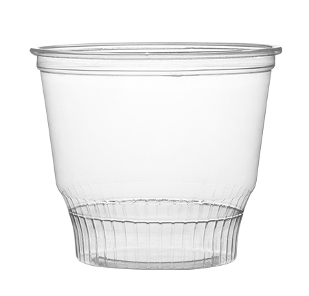 12 OZ SQUAT SUNDAE CUP PET PACTIV YPS12C PET 1000/CS